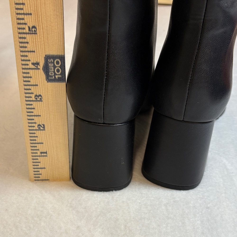 Katy Perry Collections Sleek Black Heeled Boots - Picture 10 of 12
